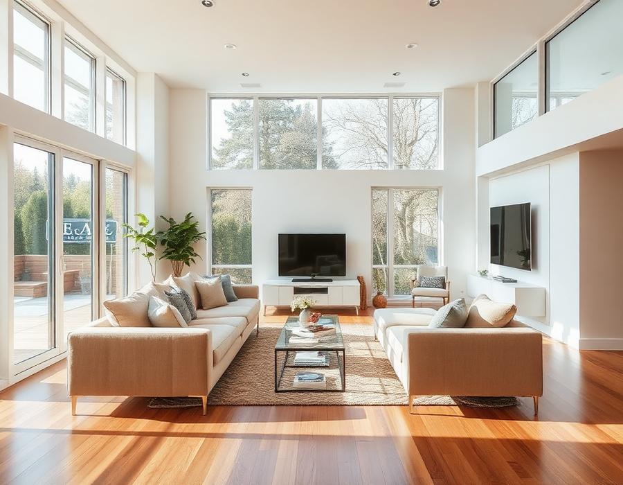 Interior of a listed Domivo property